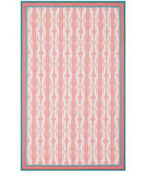 Lisa Corti abstract-print cotton table cloth - Pink
