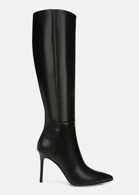 Lisa Leather Stiletto Boots