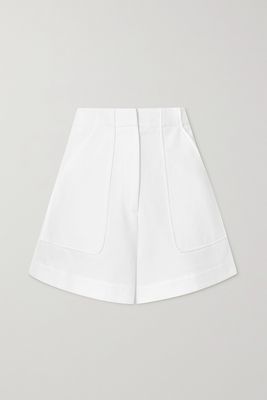 Lisa Marie Fernandez - Cotton-piquè Shorts - White