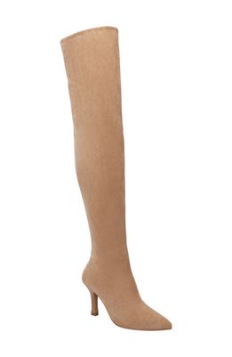 Lisa Vicky Above Over the Knee Boot in Tan Camel