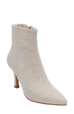 Lisa Vicky Art Pointed Toe Bootie in Champagne