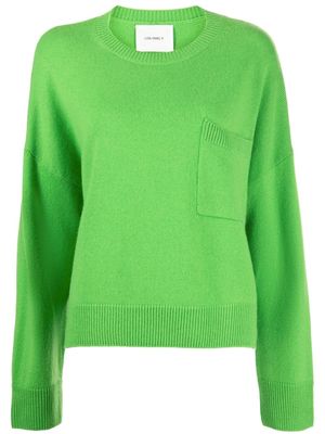 Lisa Yang Andie cashmere jumper - Green