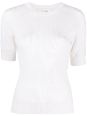Lisa Yang Ava cashmere jumper - White