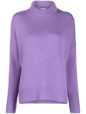 Lisa Yang cashmere roll-neck jumper - Purple