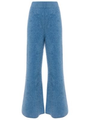 Lisa Yang cashmere wide-leg trousers - Blue