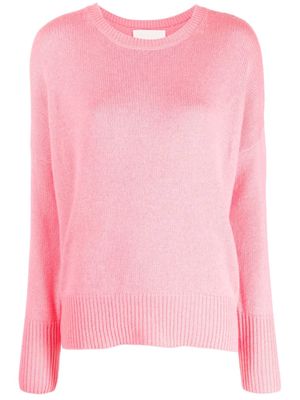 Lisa Yang extra-long sleeved cashmere jumper - Pink