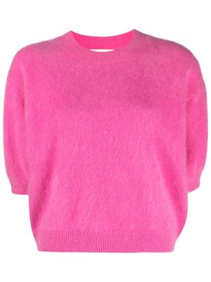 Lisa Yang Juniper cashmere knitted T-shirt - Pink