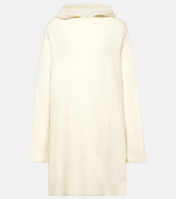 Lisa Yang Louise hooded cashmere minidress