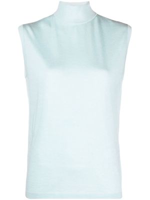 Lisa Yang Lucy sleeveless knitted top - Blue
