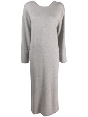 Lisa Yang Tarin cashmere midi dress - Grey