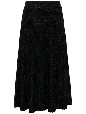 Lisa Yang The Amelia cashmere midi skirt - Black
