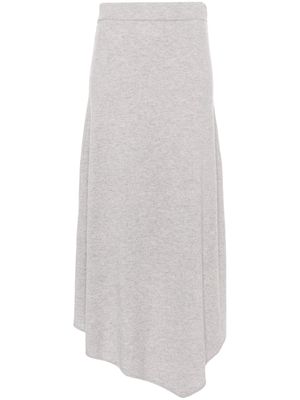 Lisa Yang The Clementine cashmere midi skirt - Grey