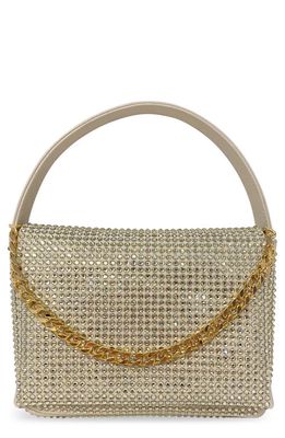 LISELLE KISS Taylor Top Handle Bag in Gold Crystal