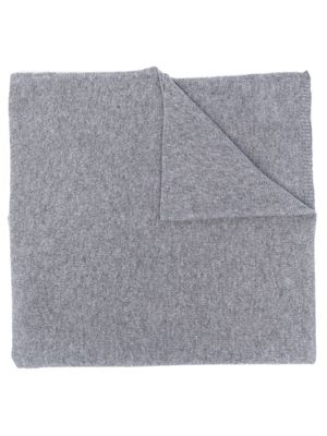 Liska knitted cashmere scarf - Grey