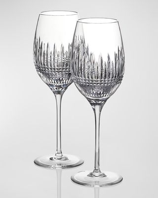 Lismore Diamond White Wine Glasses, Set of 2