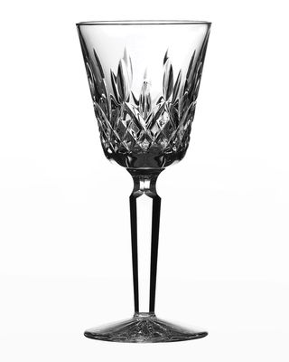 Lismore Tall Crystal Claret Wine Glass