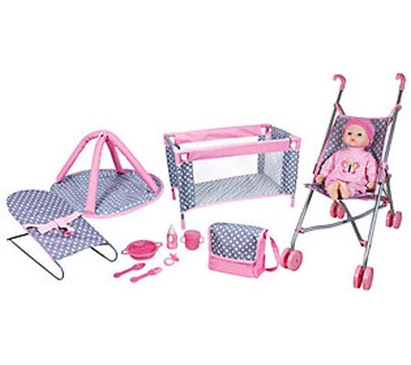 Lissi Doll Baby Play Set with 16" Doll