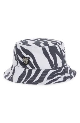 LITA by Ciara Luxe Bucket Hat in Black/White Zebra