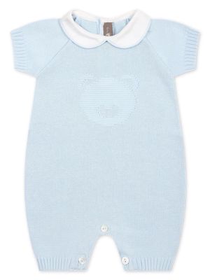 Little Bear cotton knitted shorties - Blue