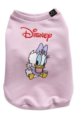 Little Beast x Disney Baby Daisy Graphic Pet Sweatshirt in Pink