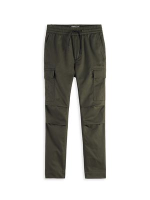 Little Boy's & Big Boy's Tapered-Fit Cargo Pants - Forest - Size 10 - Forest - Size 10
