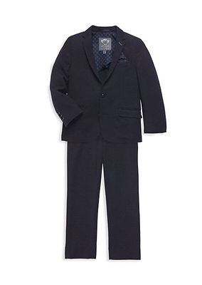 Little Boy's & Boy's 2-Piece Stretchy Mod Suit