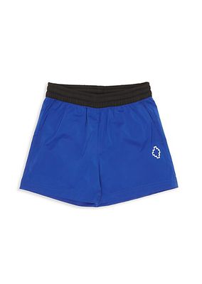 Little Boy's & Boy's Basic Logo Beach Shorts