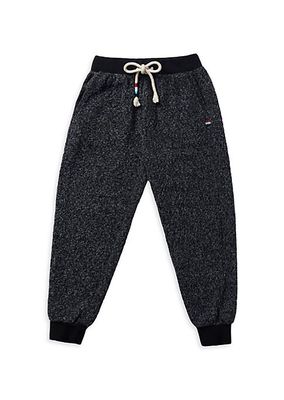 Little Boy's & Boy's Brushed Boucle Joggers