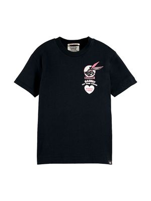 Little Boy's & Boy's Bugs Bunny Artwork T-Shirt - Night - Size 10 - Night - Size 10