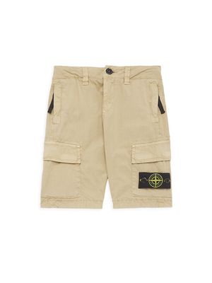 Little Boy's & Boy's Cargo Bermuda Shorts - Beige - Size 2 - Beige - Size 2