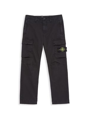 Little Boy's & Boy's Cargo Pants - Black - Size 8 - Black - Size 8