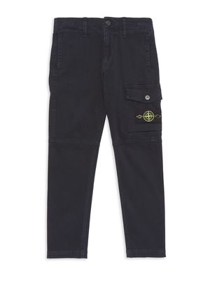 Little Boy's & Boy's Cargo Pants - Navy Blue - Size 3 - Navy Blue - Size 3