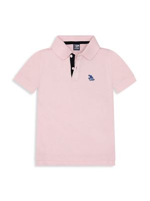 Little Boy's & Boy's Classic Polo Shirt - Pastel Pink - Size 1 - Pastel Pink - Size 1
