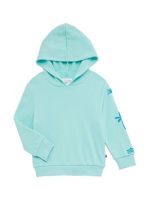 Little Boy's & Boy's Coastal Hoodie - Pool - Size 2