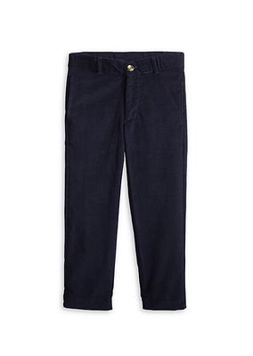 Little Boy's & Boy's Corduroy Flat Front Pants