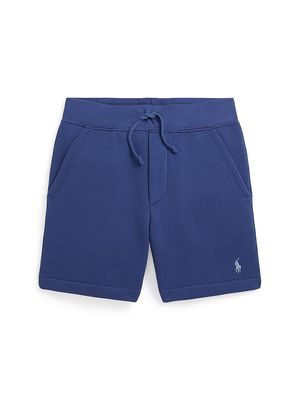 Little Boy's & Boy's Fleece Shorts - Beach Royal - Size 7