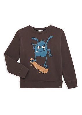 Little Boy's & Boy's Highland Skate Monster Sweatshirt