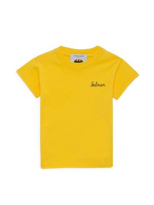 Little Boy's & Boy's Leon 'Batman' T-Shirt - Yellow - Size 12 - Yellow - Size 12