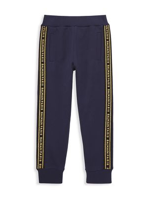 Little Boy's & Boy's Logo Trim Sweatpants - Navy - Size 6