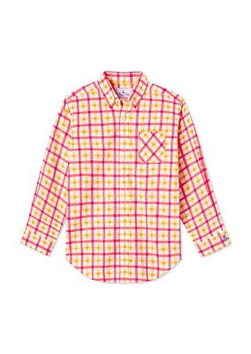 Little Boy's & Boy's Owen Aloha Gingham Button-Up Shirt