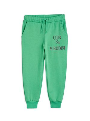 Little Boy's & Boy's Pigeons Club 84 Sweatpants - Green - Size 4 - Green - Size 4