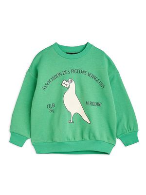 Little Boy's & Boy's Pigeons Club 84 Sweatshirt - Green - Size 4 - Green - Size 4