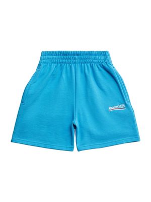 Little Boy's & Boy's Political Campaign Jogging Shorts - Blue - Size 6