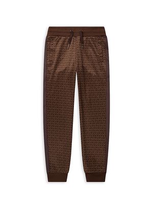 Little Boy's & Boy's Smart Sporty Pants - Chocolate Brown - Size 8 - Chocolate Brown - Size 8
