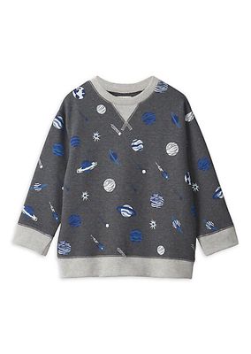 Little Boy's & Boy's Space Explorer Sweatshirt