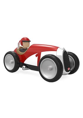 Little Boy's Toy Racing Car