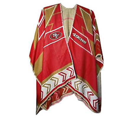 Little Earth NFL Whipstitch Poncho