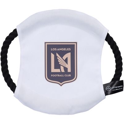 Little Earth White LAFC Flying Disc Pet Toy
