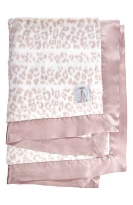 Little Giraffe Luxe Leshiba Baby Blanket in Dusty Pink