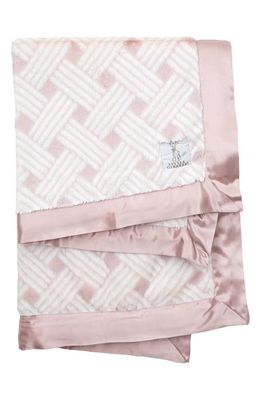 Little Giraffe Luxe Nest Baby Blanket in Dusty Pink
